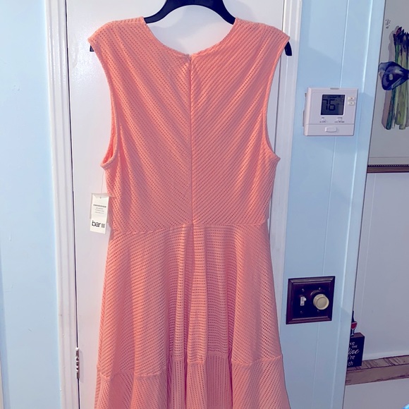 NWT bar lll sleeveless dress size extra-large, color, blushing - Picture 5 of 7